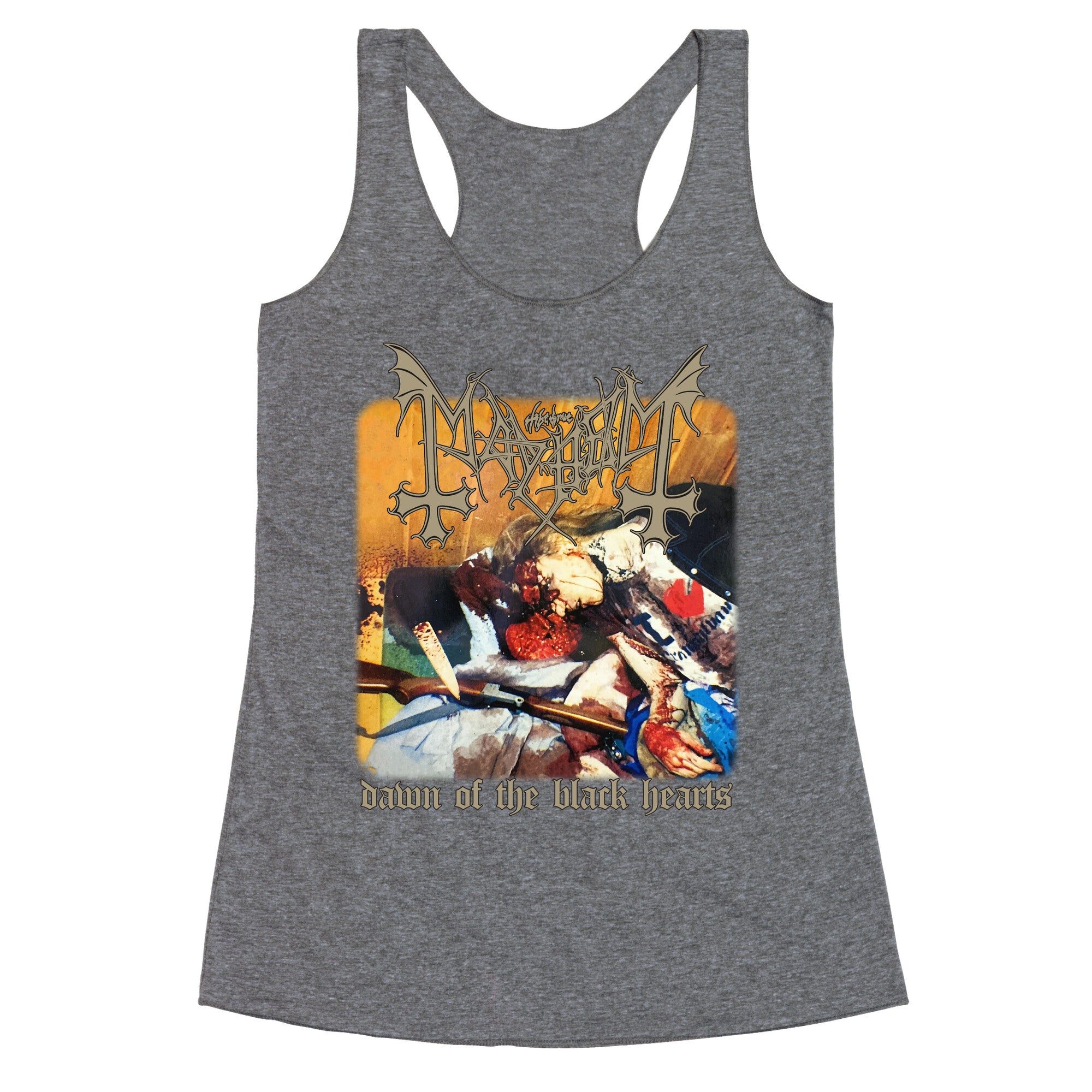 Dawn of the Black Hearts Racerback Tank